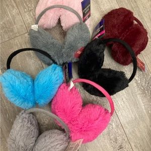 NWT Fluffy Ear Muff Warmers